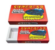 SuperCar - Бокс для наклеек, вкладышей (жвачек). Коробка воспоминаний. Msh Oz