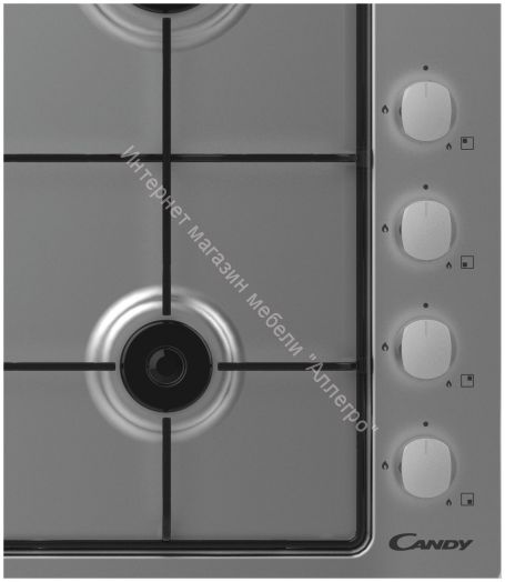Газовая варочная панель CANDY CHW60LX нержавеющая сталь