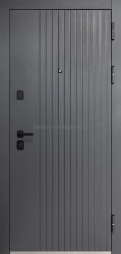 ДС 105 ГрейДарк/Мрамор натур арктик  дверь в квартиру