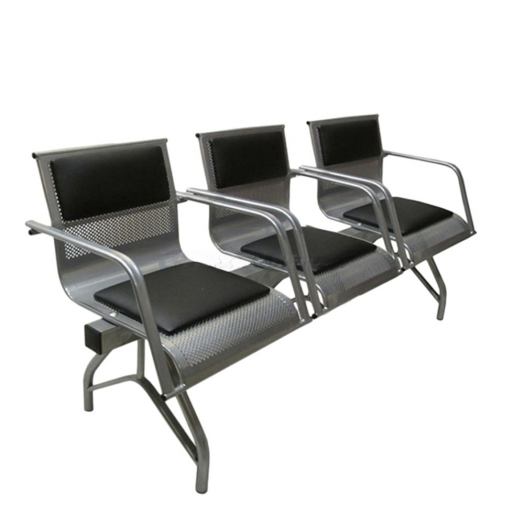 Многоместная секция Стайл-М, 3-х местная (Чёрная)