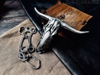 Нож Bull Head дамаск