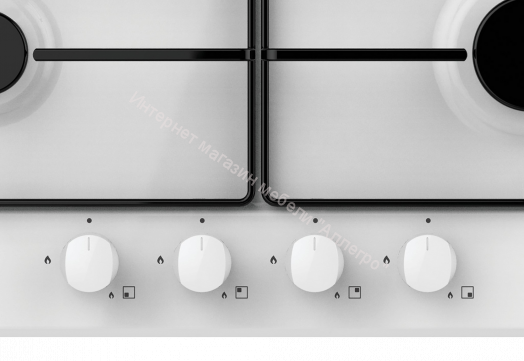 Газовая варочная панель CANDY CHW 6 BR WW белая