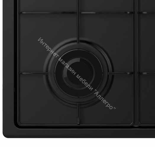 Газовая варочная панель Candy CHW6BLB черный