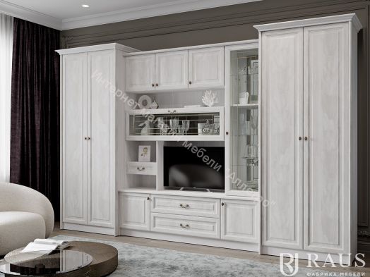 Шкаф для посуды ЯН-03 "Янна" Орех Мальта