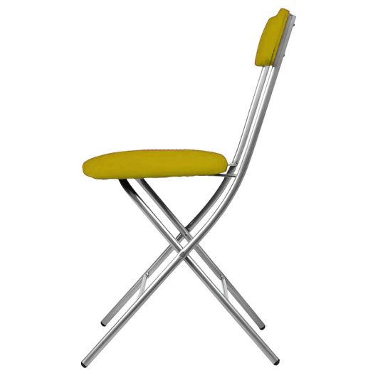 Складной стул  ПИКНИК (Цвет обивки Жёлтый)
