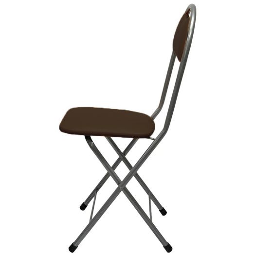 Складной стул  ДУГА (Цвет обивки Коричневый)