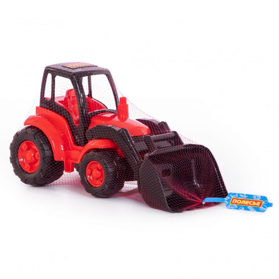 "Чемпион", трактор с ковшом (в сеточке)