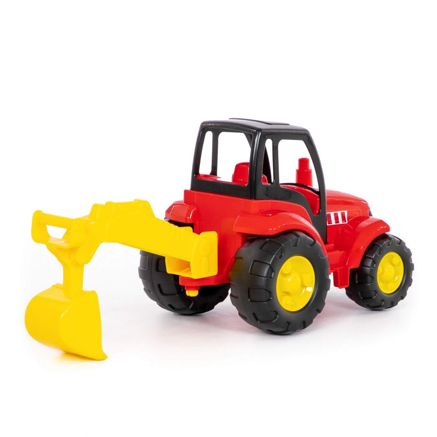 "Чемпион", трактор с лопатой (в сеточке)