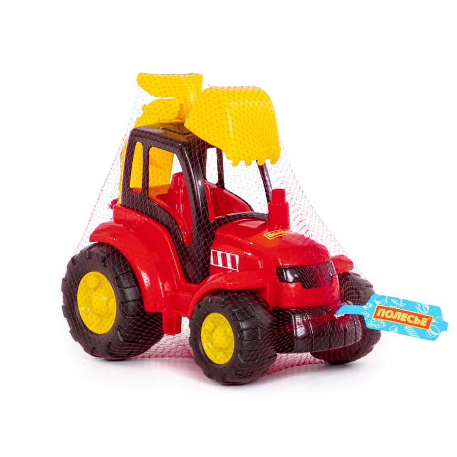 "Чемпион", трактор с лопатой (в сеточке)