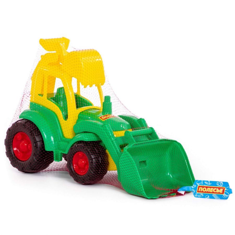 "Чемпион", трактор с лопатой и ковшом (в сеточке)