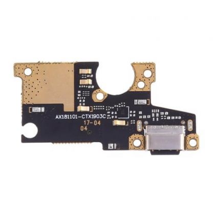 Нижняя плата с разъемом зарядки и микрофоном для Xiaomi Mi Mix 3 (OEM)