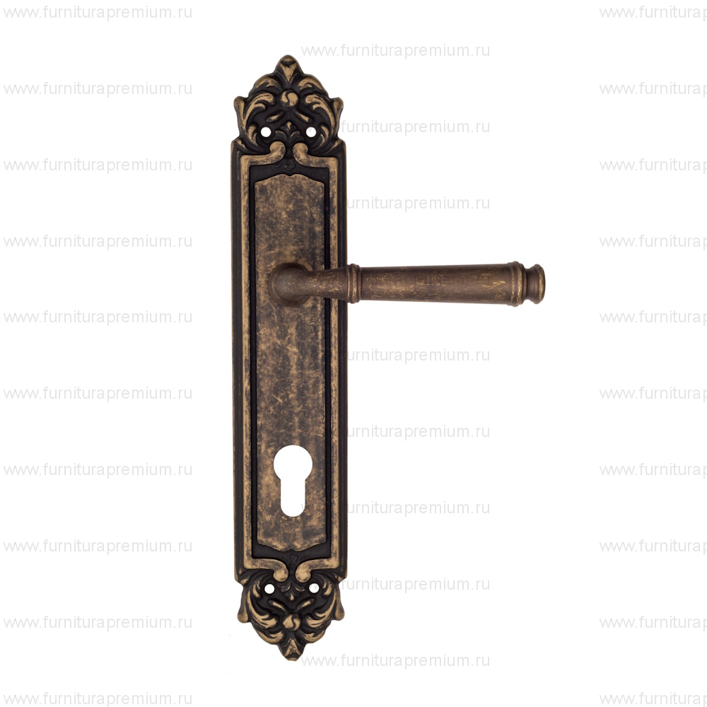 Ручка на планке Fratelli Cattini Farfalla CYL PL96