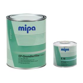 Mipa EP Grundierfiller Грунт-наполнитель RAL 7032 светло-серый с отвердителем быстрым E 10 EP-Harter, объем 1л. + 500мл.