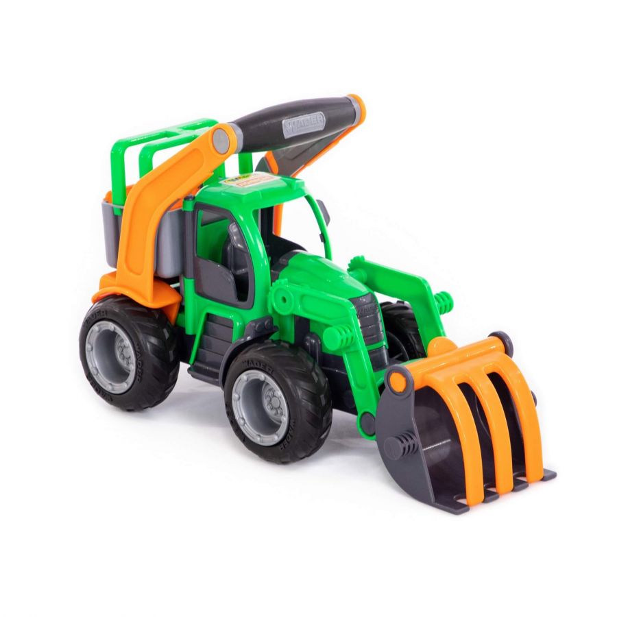 "ГрипТрак", трактор-погрузчик (в сеточке)