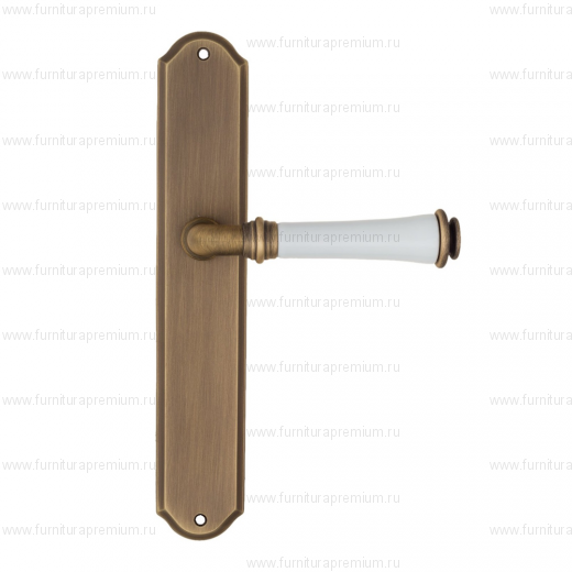 Ручка на планке Fratelli Cattini Gracia Ceramica Bianco CYL PL96