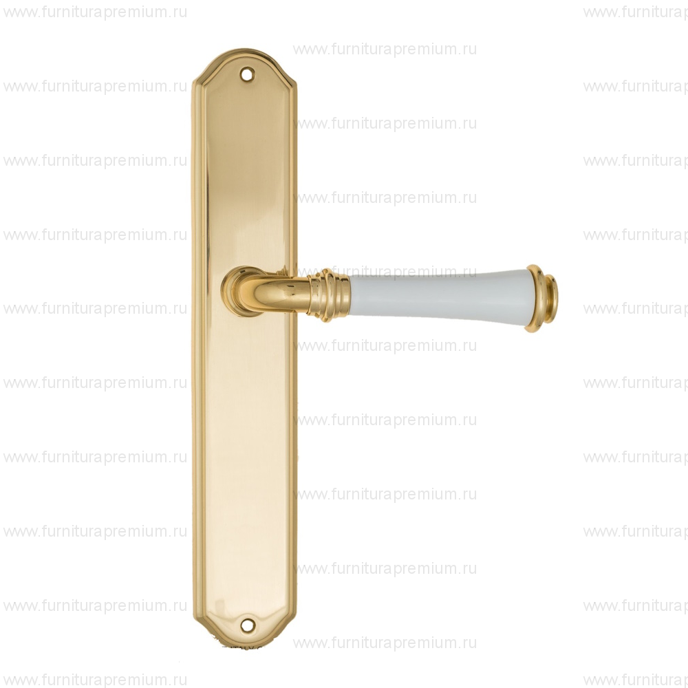 Ручка на планке Fratelli Cattini Gracia Ceramica Bianco CYL PL96