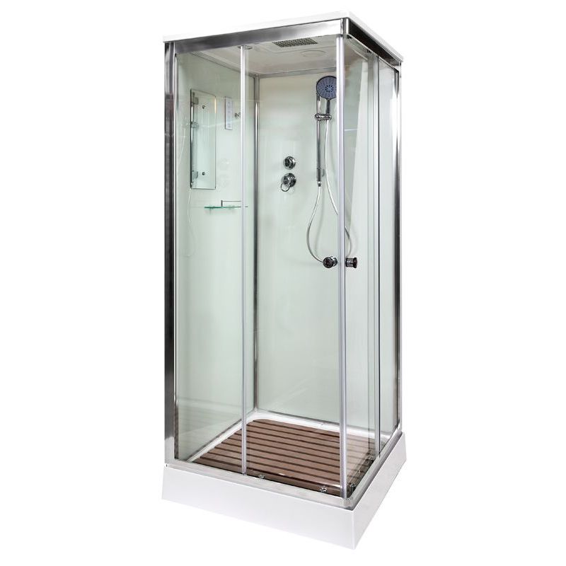 Изображение Душевая кабина Deto K409S LED 90х90