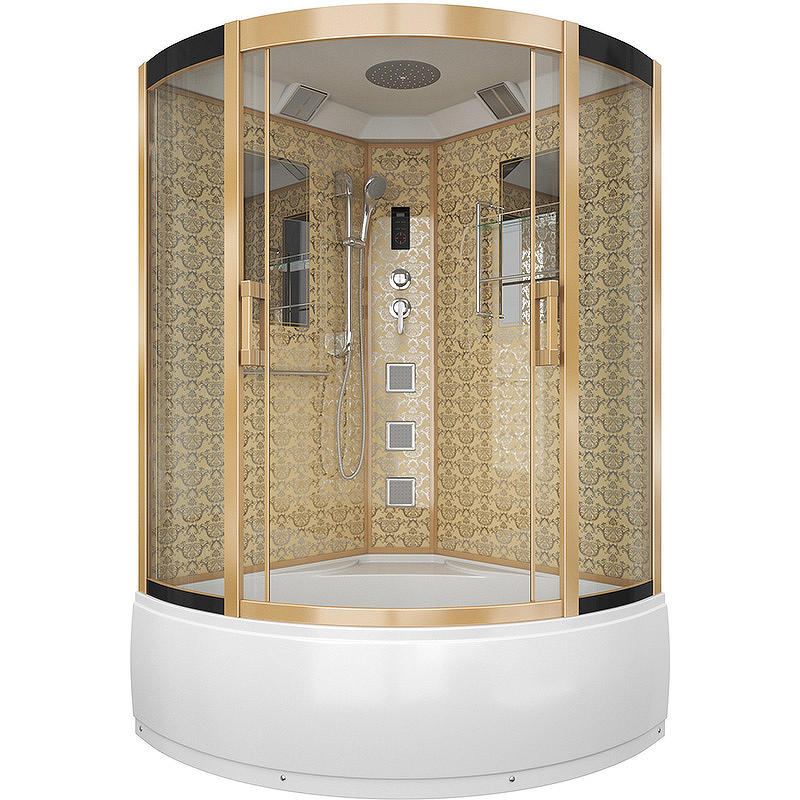 Изображение Душевая кабина Niagara Lux 120x120 NG-7744G с гидромассажем