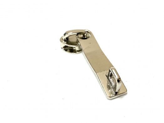 Бегунок для спиральной молнии чемодана #8 никель