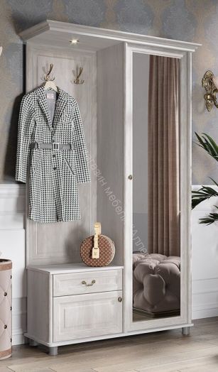 Прихожая с зеркалом ЯН-27 "Янна" Орех Мальта