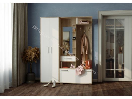 Прихожая "Канзас" Шкаф 2-х створчатый VNK