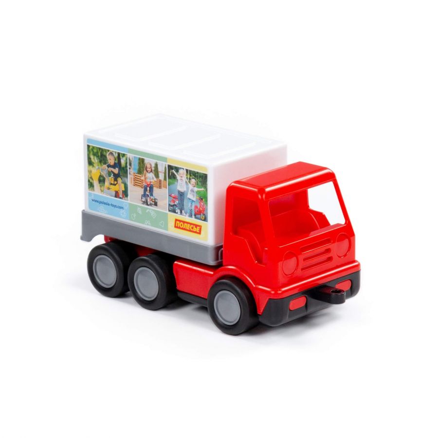 "Базик", автомобиль-фургон трёхосный (в сеточке)