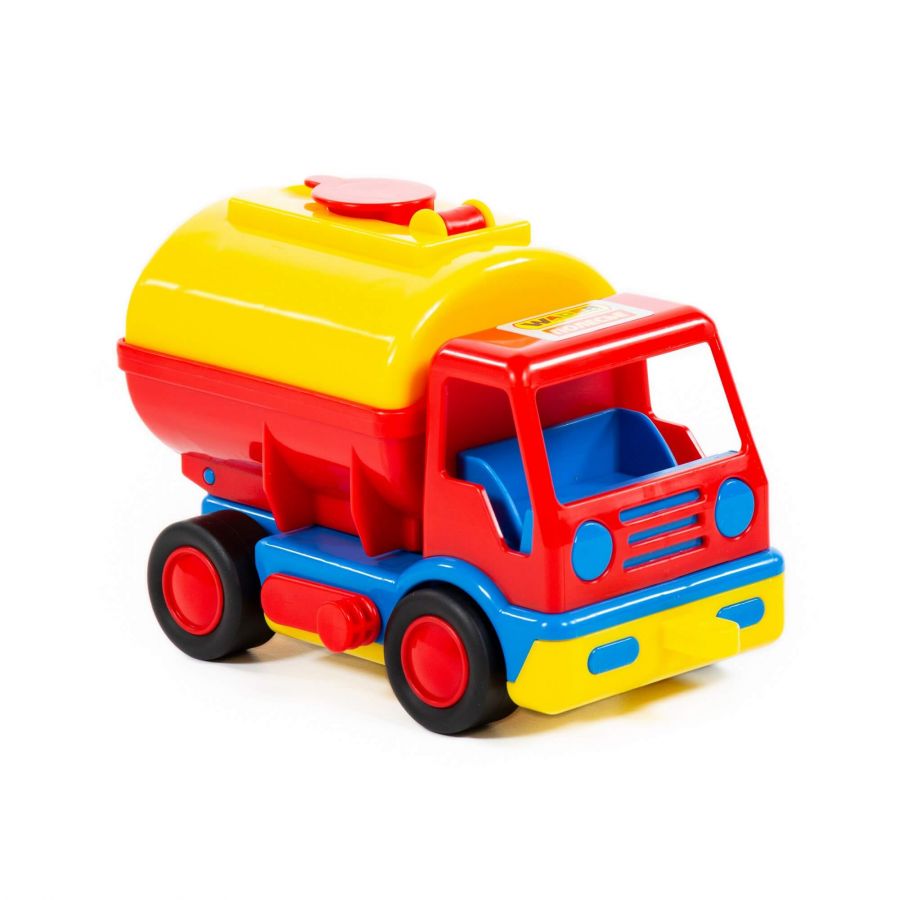 "Базик", автомобиль-бензовоз (в сеточке)