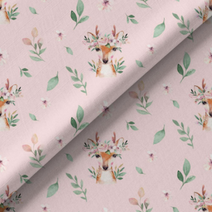 Хлопок Сатин Оленята 50х40 limit