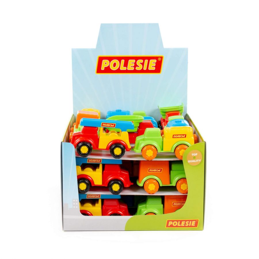 "Антошка", автомобиль (дисплей №11) Polesie (в дисплее 27 шт)