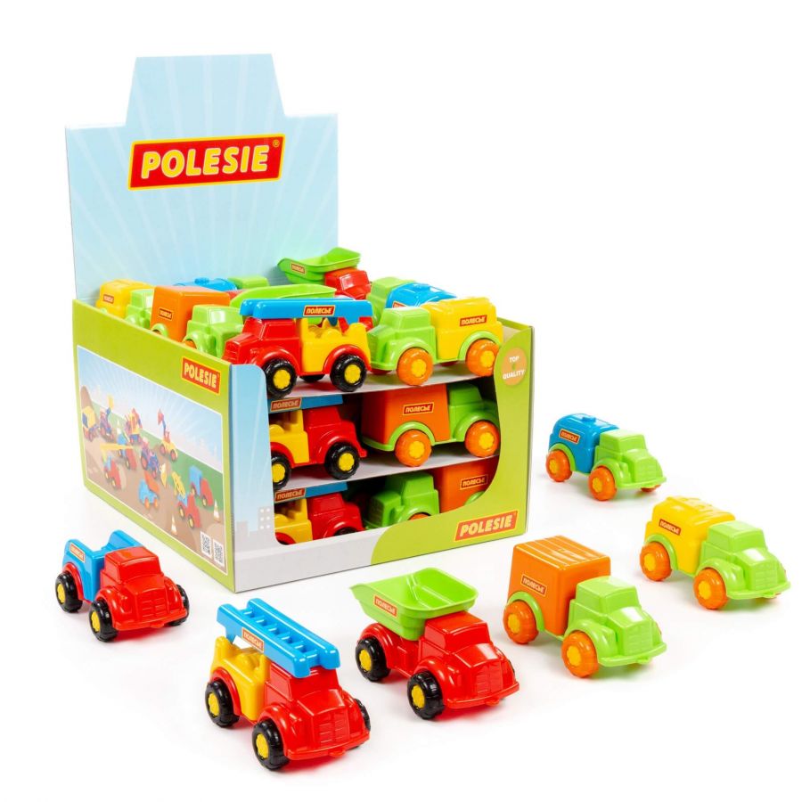 "Антошка", автомобиль (дисплей №11) Polesie (в дисплее 27 шт)