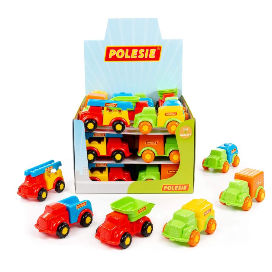 "Антошка", автомобиль (дисплей №11) Polesie (в дисплее 27 шт)