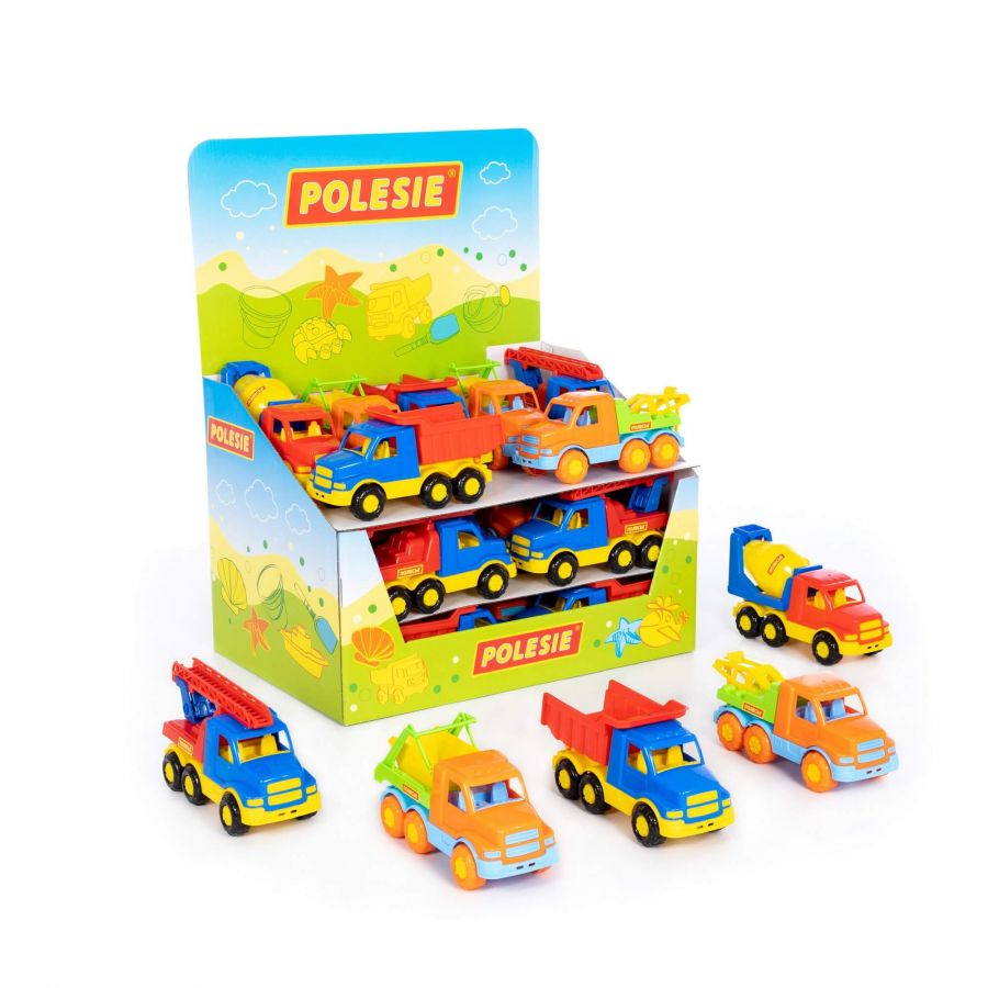 "Гоша", автомобиль (дисплей №16) Polesie (в дисплее 21 шт)