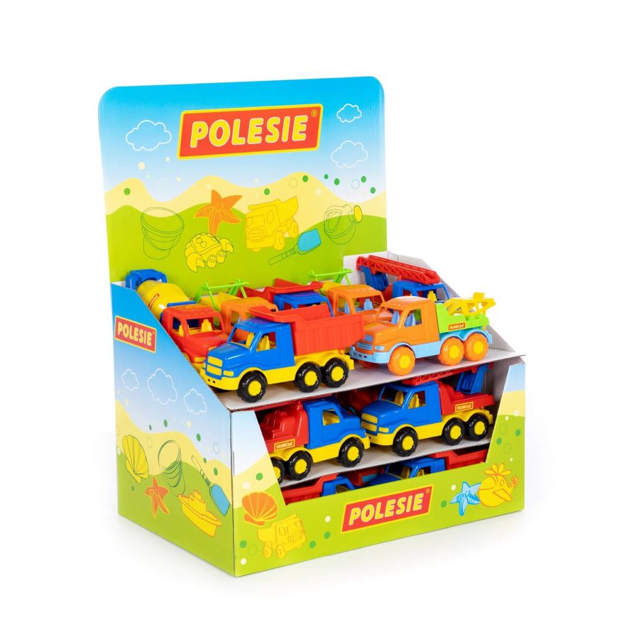 "Гоша", автомобиль (дисплей №16) Polesie (в дисплее 21 шт)