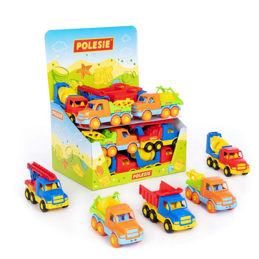 "Гоша", автомобиль (дисплей №35) Polesie (в дисплее 18 шт)