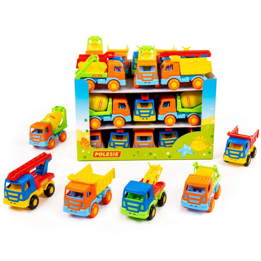 "Тёма", автомобиль (дисплей №34) Polesie (в дисплее 30 шт)