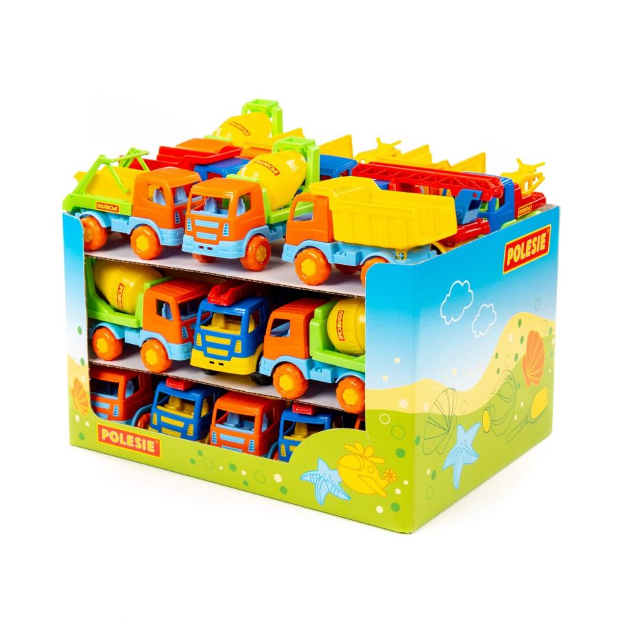 "Тёма", автомобиль (дисплей №34) Polesie (в дисплее 30 шт)