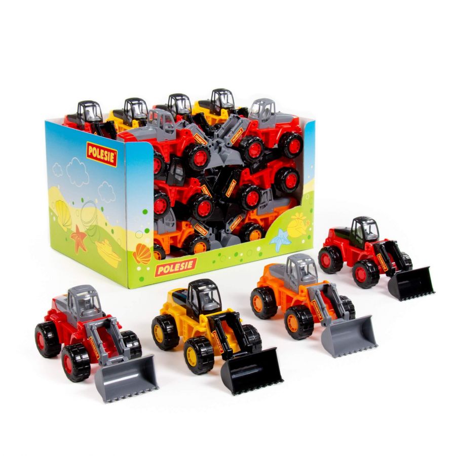 "Умелец", трактор-погрузчик (дисплей №85) Polesie (в дисплее 18 шт)