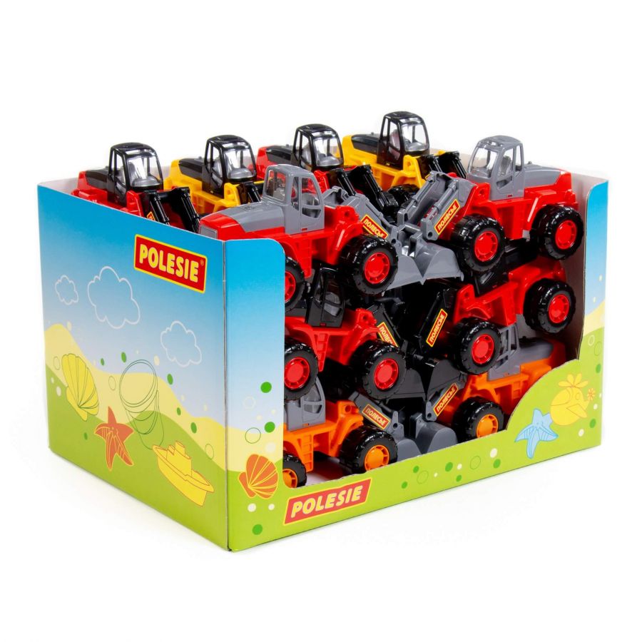 "Умелец", трактор-погрузчик (дисплей №85) Polesie (в дисплее 18 шт)