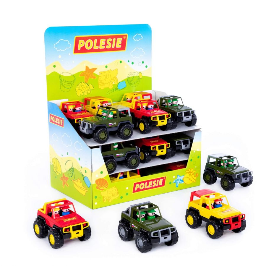 Автомобиль (дисплей №18) Polesie (в дисплее 18 шт)