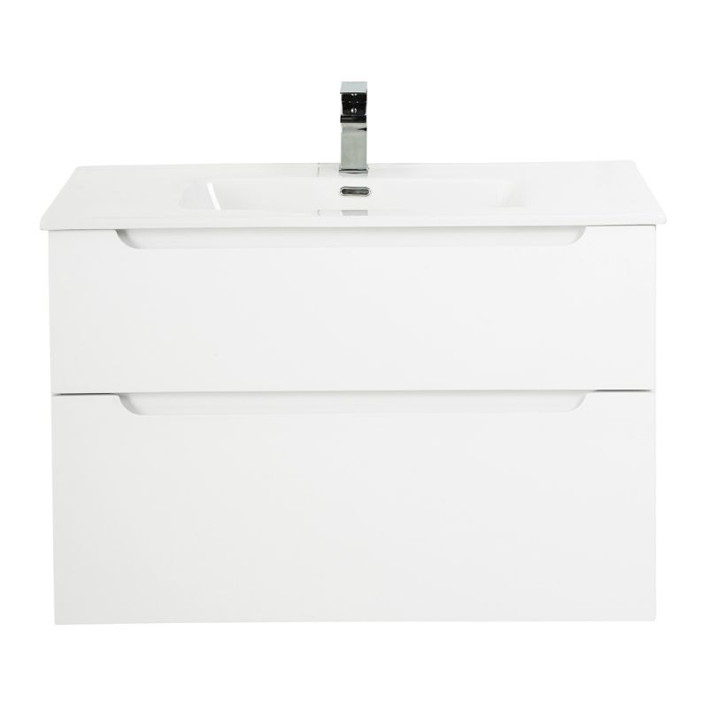 База под раковину подвесная BelBagno ETNA-H60-900-2C-SO-BL-P Bianco Lucido