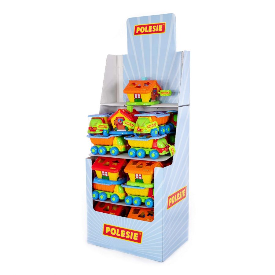 Игрушка развивающая (дисплей №77) Polesie (в дисплее 27 шт)