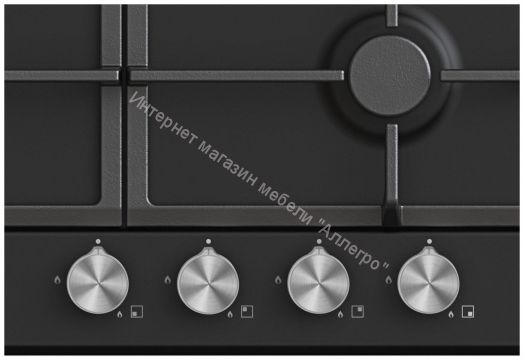 Газовая варочная панель Candy CHG6BF4WPBB черный