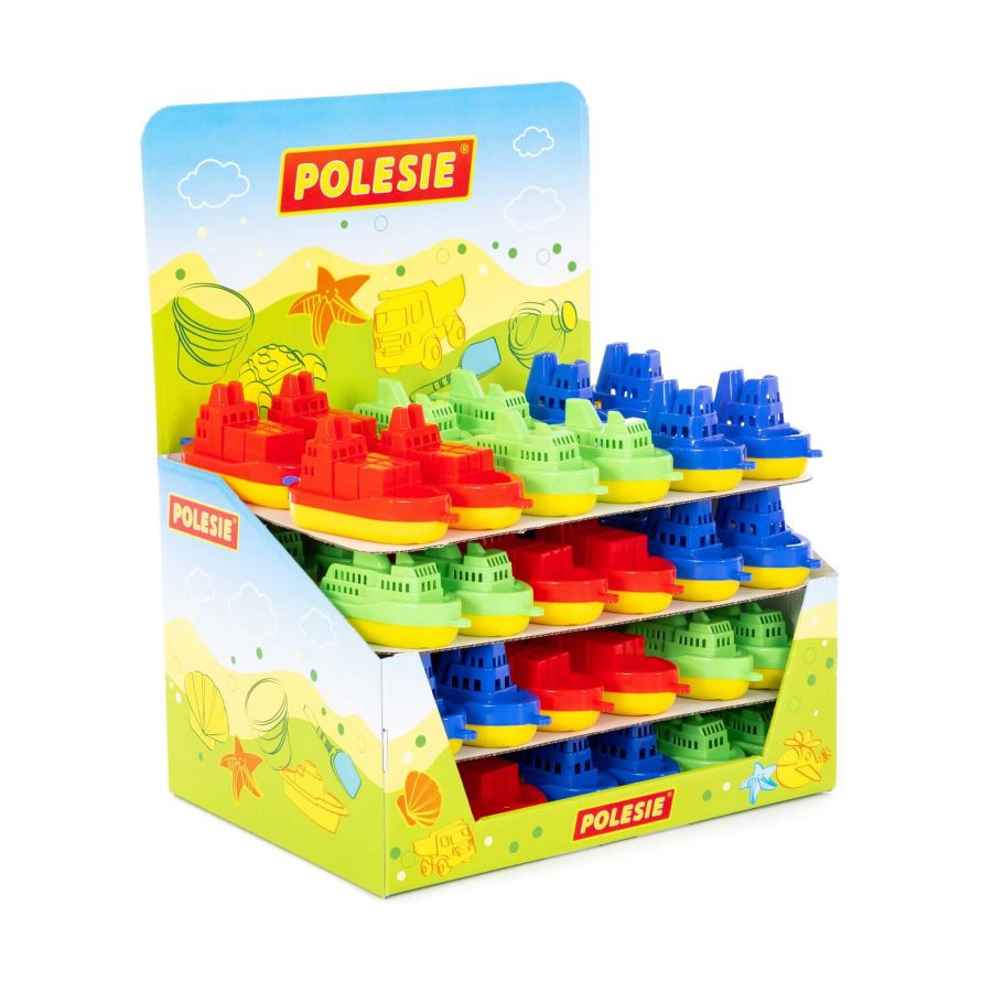 Кораблик (дисплей №6) Polesie (в дисплее 48 шт)