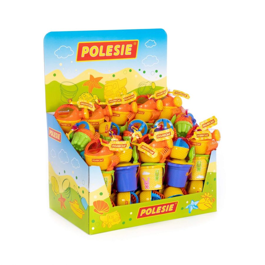 Набор песочный (дисплей №49) Polesie (в дисплее 37 наборов)