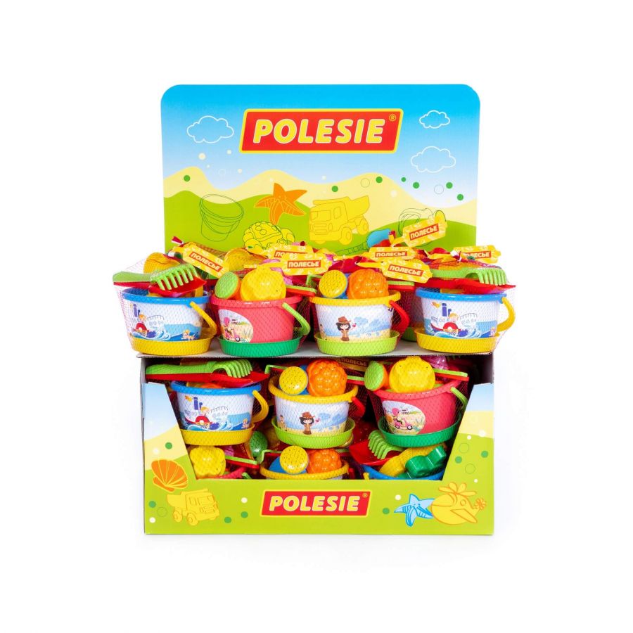 Набор песочный (дисплей №54) Polesie (в дисплее 27 наборов)