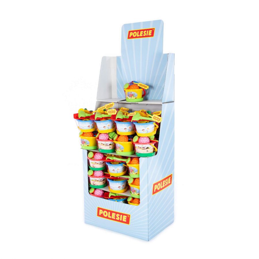 Набор песочный (дисплей №55) Polesie (в дисплее 57 наборов)