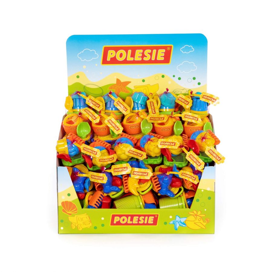 Набор песочный (дисплей №62) Polesie (в дисплее 47 наборов)