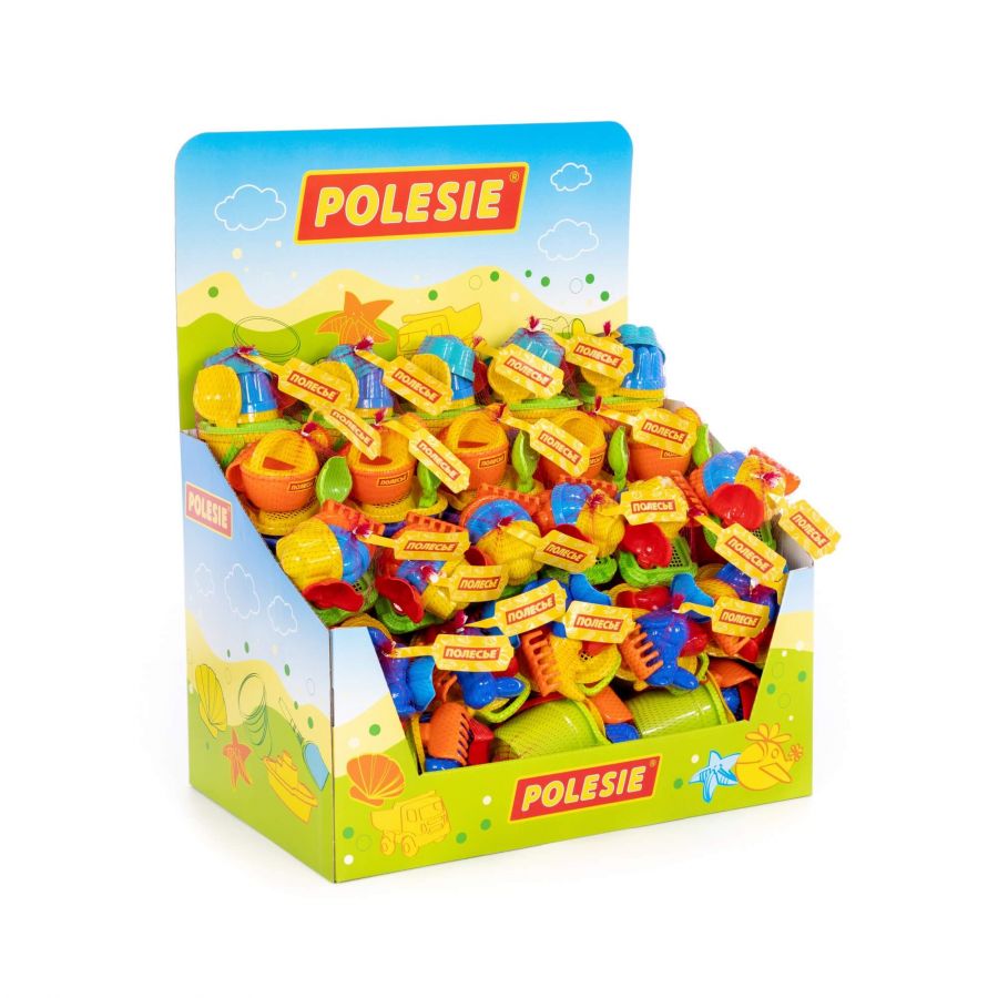 Набор песочный (дисплей №62) Polesie (в дисплее 47 наборов)