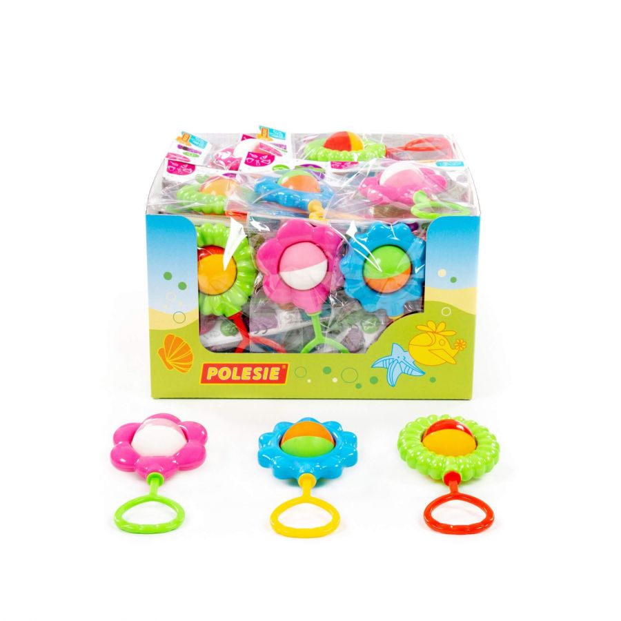 Погремушка (дисплей №75) Polesie (в дисплее 48 шт)