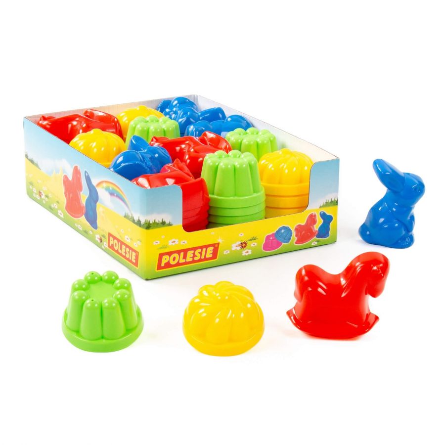 Формочка пластмассовая (дисплей №3) (в дисплее 81 шт)